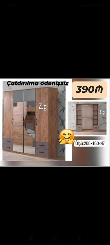 paltar skafi ucuz: Dolab yeni qarderob paltar dolabı — 1