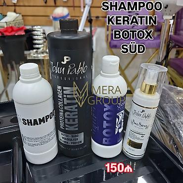 botoks: John Pablo Professional saç baxımı seti Məhsul tərkibi və həcmlər: - — 3
