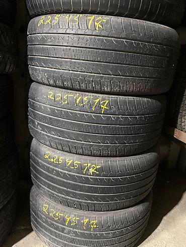 докатка t165 2f80d17: Комплект летних шин 225/45 R17 - Размер: 225/45 R17 (маркировка — 1