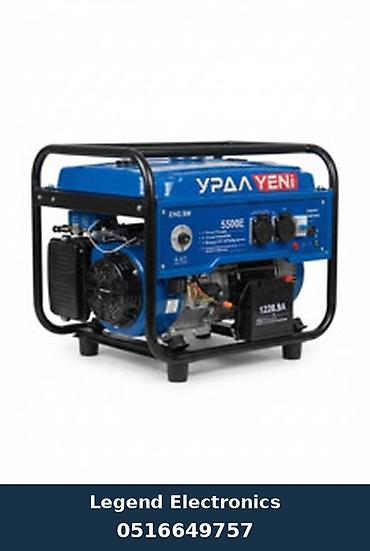 pec satilir: Elan başlığı: Generator Урал SM-5500E, benzin, 5 kVt, 220V Elan — 1