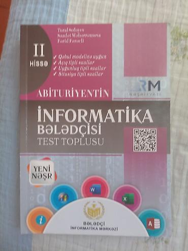 Məhsul: “Abituriyentin İnformatika Bələdçisi – Test Toplusu” (II