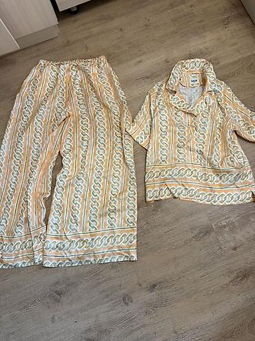 madam clo: Костюм Claudie Pierlot (Paris) – рубашка + свободные брюки — 1