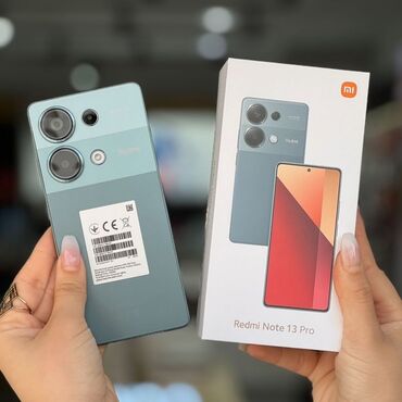 xiaomi 12s ultra: Xiaomi Redmi Note 13 Pro, 256 GB, rəng - Yaşıl, 
 Zəmanət, Sensor, Barmaq izi