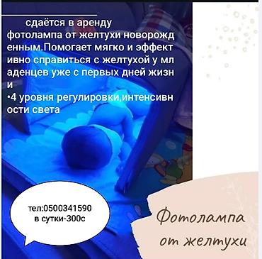 Медицинские лампы: Фотолампа для лечения желтухи новорождённых — аренда. - Мягкое и — 1
