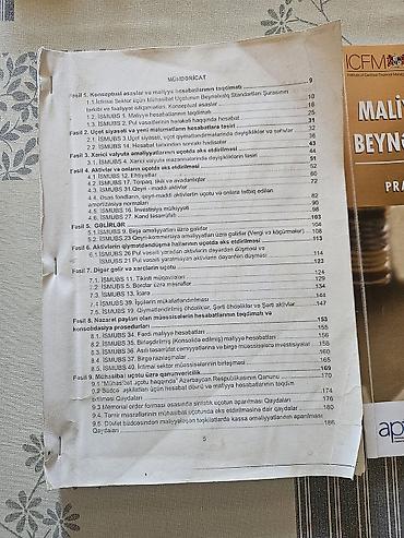 Kitablar və jurnallar: “Maliyyə Hesabatlarının Beynəlxalq Standartları (IFRS)” üzrə iki kitab — 1