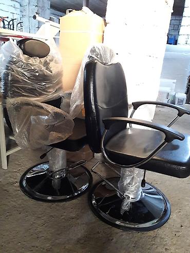 sac keratin: Berber kreslosu yenidir cox keyfiyyetlidir her nov salon mallari — 1