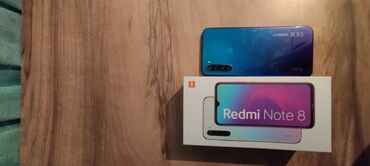 xiaomi zengleri: Xiaomi Redmi Note 8, 128 GB, 
 Düyməli, Barmaq izi, İki sim kartlı