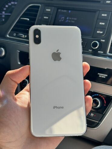 işdenmiş telfonlar: IPhone Xs Max, 64 ГБ, Белый, Face ID