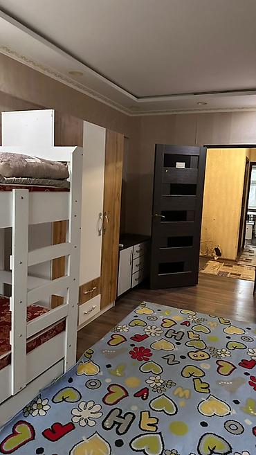 квартира калыкакиева: 3 комнаты, 66 м², ул. Логвиненко / Боконбаева Индивидуалка, 4 этаж, Евроремонт — 5