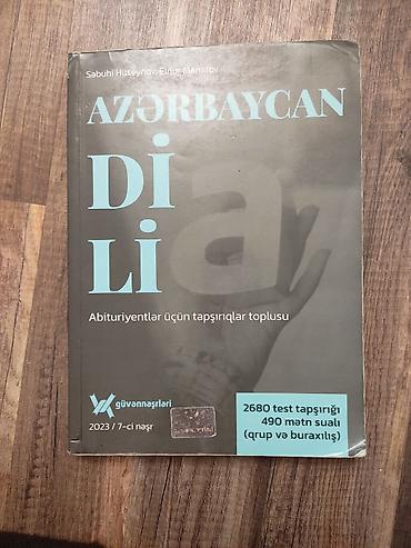 top qiyməti: Məhsul: “Azərbaycan dili – Abituriyentlər üçün tapşırıqlar toplusu” — 1