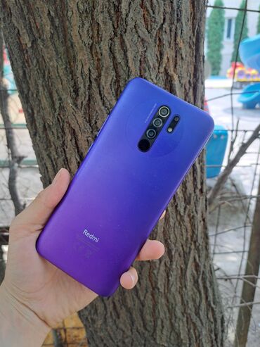 стекла для планшетов promate: Redmi, Redmi 9, Колдонулган, 64 ГБ, түсү - Кызгылт көк, 1 SIM