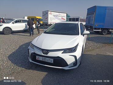 продаю связи с переездом: Toyota Corolla: 2023 г., 1.2 л, Типтроник, Бензин, Седан