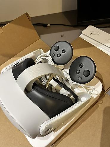 vr açki: Meta Quest 3S VR eynəyi – 256 GB Yeniden secilmir 3-4 defe isledilib — 2