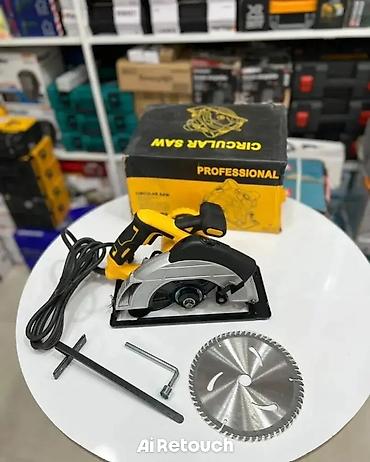 acar destdi: Peşəkar Dairəvi Mişar (Circular Saw) Xüsusiyyətlər: - Şəbəkə ilə — 2