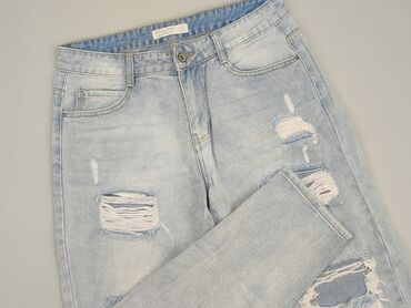 legginsy damskie bawełna: Jeans, XL (EU 42), condition - Good