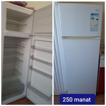 индукционная плита купить в баку: 2 qapılı Midea Soyuducu Satılır, rəng - Ağ