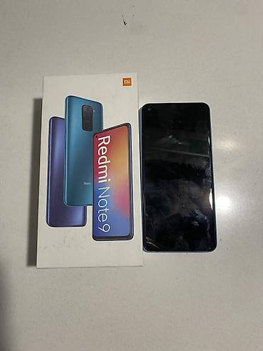 ıphone 13 pro max: Redmi, Redmi Note 9, Б/у, 128 ГБ, цвет - Голубой — 1