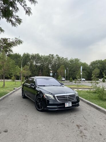 самые дешёвые машина: Mercedes-Benz S-Class: 2018 г., 3 л, Автоматические, Бензин, Седан
