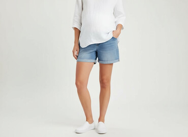 krótkie spodenki ciążowe allegro: Sinsay, Shorts for women, size L