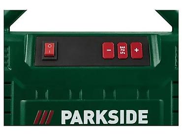 Kompresori za vazduh: PARKSIDE električni kompresor za gume – prenosni - Digitalni — 5