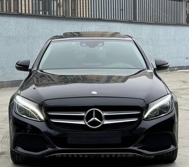 mercedes банан чёрного цвета: Mercedes-Benz C-Class: 2016 г., 2.2 л, Автомат, Дизель, Седан