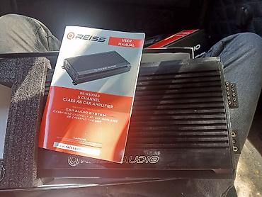 5 1 səs: REISS Audio RS-W5000.5 – 5 kanallı Class AB avtomobil gücləndiricisi — 1