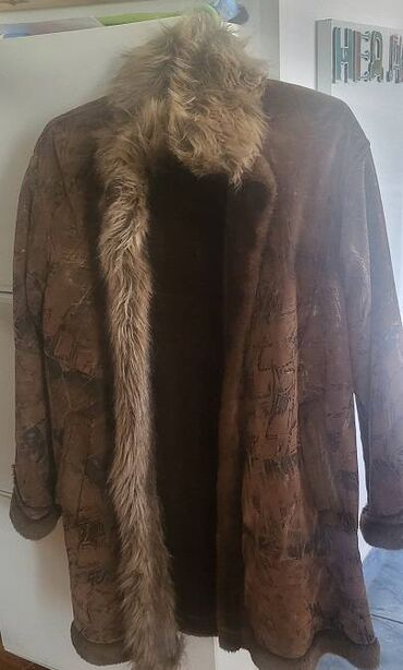 kaputi bez: M (EU 38), Without lining, Faux fur, color - Brown