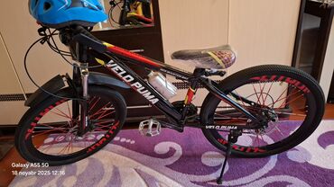 Uşaq velosipedləri: İşlənmiş İki təkərli Uşaq velosipedi Velocruz, 24", sürətlərin sayı: 21, Pulsuz çatdırılma — 2