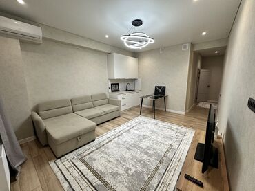купить дом в бишкеке район пишпек: 1 бөлмө, 47 кв. м, Элитка, 8 кабат, Косметикалык ремонт