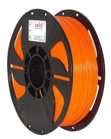 Solid Filament ABS 1.75mm – Narıncı, 1 kq Yüksək keyfiyyətli 3D