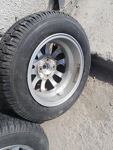 Дисктер: Дөңгөлөктөр монтажда 175 / 65 / R 14, Кыш, Колдонулган, Комплект, Жеңил унаалар, Куйма, тешиктери - 4 — 8