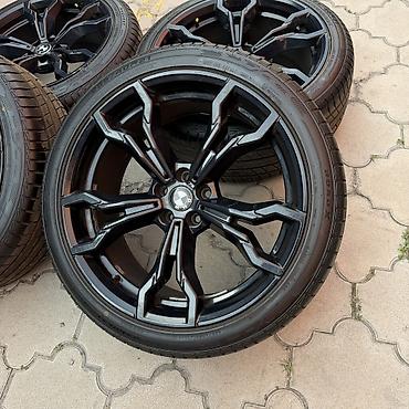 Колеса в сборе 265 / 40 / R 21, Лето, Б/у, Комплект, Легковые, Литые, отверстий - 5