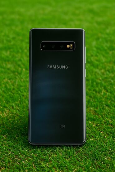на запчаст телефон: Samsung Galaxy S10 Plus, Б/у, 128 ГБ, цвет - Черный, 2 SIM