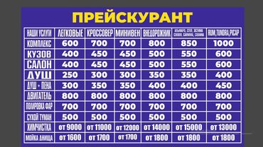 работа в бишкеке 2020 для студентов: Талап кылынат Унаа жуугуч, Төлөм Күнүмдүк, Кирешеден пайыз, 1-2-жылдык тажрыйба, Окутуу