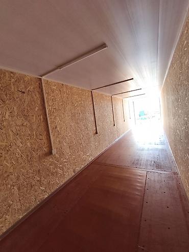 Konteynerlər: İzolyasiyalı konteyner – 40 fut - Ölçü: 12 m uzunluq, 2,4 m en, 2,9 — 6