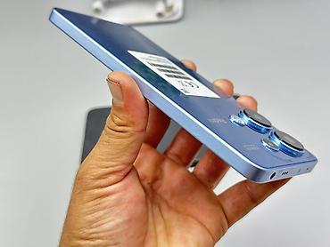 poco x: Redmi, Redmi Note 13, Б/у, 128 ГБ, цвет - Голубой, 2 SIM — 3