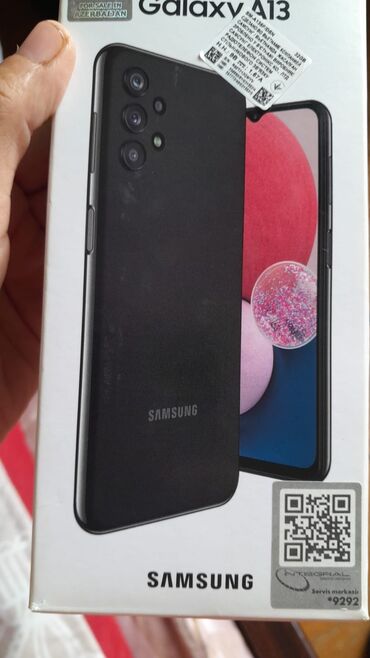 samsung c 170: Samsung Galaxy A13, 32 GB, rəng - Qara, Sensor