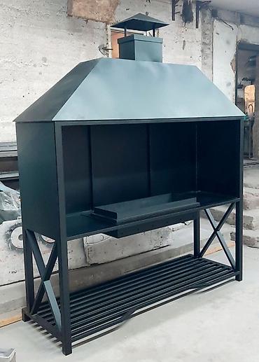 Все для дома и сада: Açıq hava üçün peşəkar kömür/manqal stolu və modul mətbəx komplekti - — 7