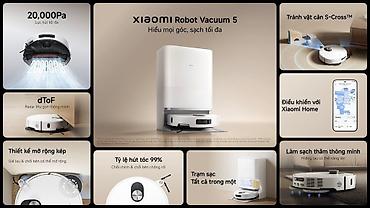 Robot tozsoranlar: XIAOMI Robot Vacuum 5 Xiaomi Robot Vacuum 5 Yeni nəsil ağıllı — 6
