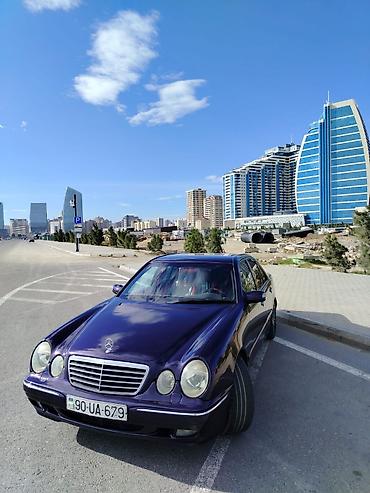bmw m3 e92: Mercedes-Benz E-Class (W210) sedan Xarici - Tünd bənövşəyi rəngli — 5