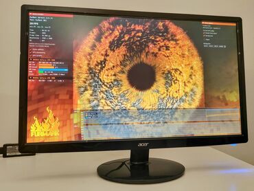 acer monitori: Acer S241HL - LED monitor - Full HD (1080p) - 24" Monitor je