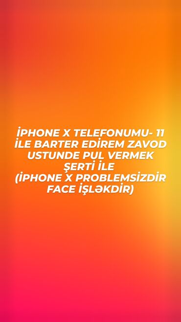 Apple iPhone: IPhone X, 64 GB, Qara, Face ID