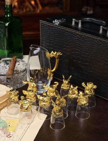 Подарки и сувениры: Подарочные наборы Кейс имитация питона 12 стопок перевертышей 12 — 5