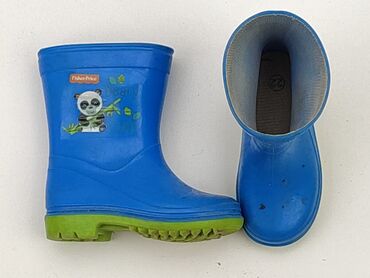 legginsy błyszczące dla dzieci: Rain boots, 22, condition - Good