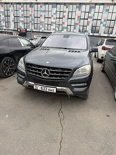 auto kg: Mercedes-Benz ML-Class: 2013 г., 3.5 л, Автомат, Бензин, Кроссовер — 2