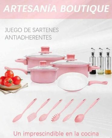 Kompleti posuđa: ŠERPE U ROZE I CRNOJ BOJI 🔥Set šerpi 13 delova🔥 3100 din . 💯💯💯 — 6