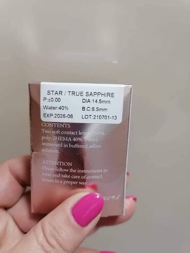 Ostalo: Sočiva u boji
Cena 1800din na lalafo.rs — 7 Ostalo: Sočiva u boji
Cena 1800din — 7