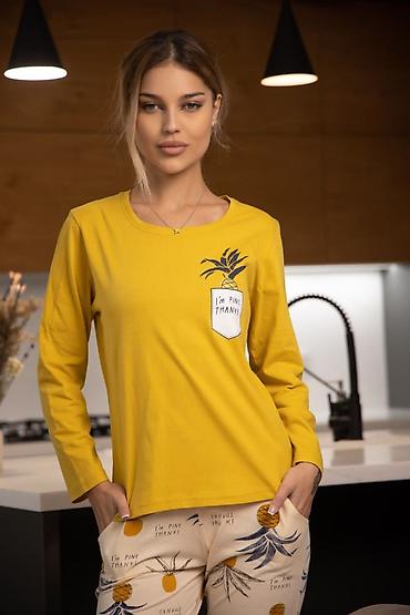 Пижамы: Женская пижама 100%хлопок Размер : л -3 хл (44-54) Цена:1100 сом ✅ — 18