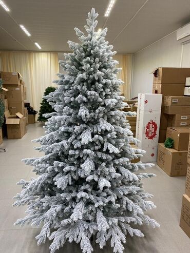 купить елку искусственную недорого: Искусственная новогодняя ель с густым заснеженным покрытием. Покупали