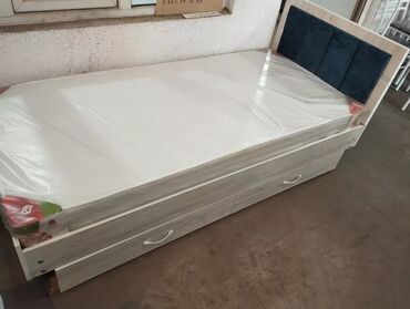 Односпальные кровати: Односпальная кровать, Новый, С матрасом, длина - 205 см — 7